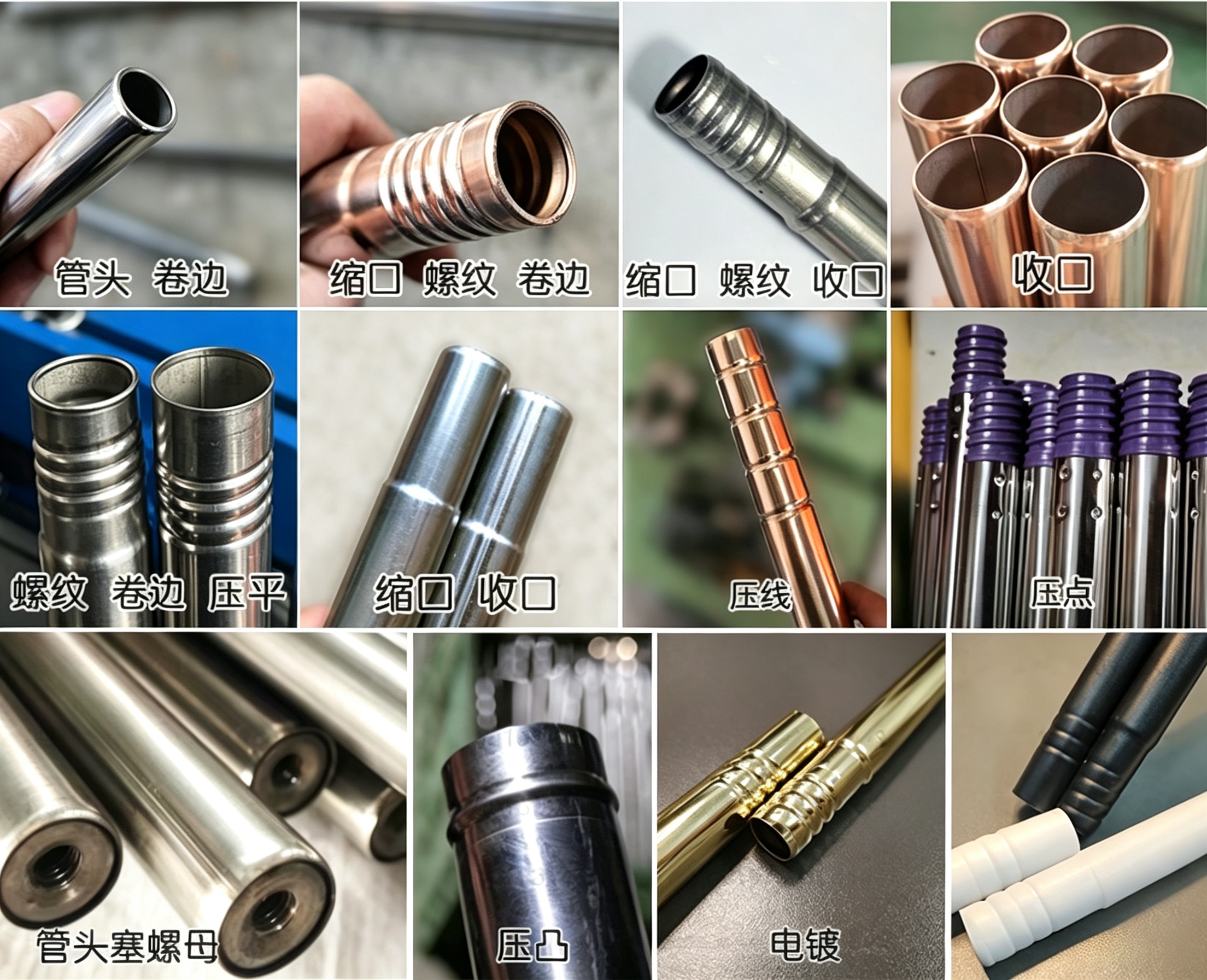 金属管材精密成型加工，一站式管端解决